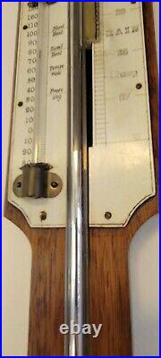 Antique Rosewood Stick Barometer