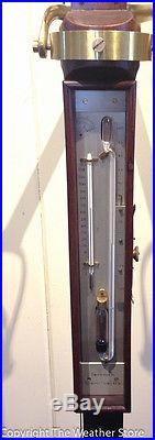 Antique Scottish Marine Ship's Barometer Sympiesometer