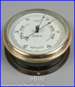 Antique Sestrel Aneroid Barometer
