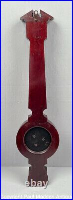 Antique Short & Mason Aneroid Banjo Barometer