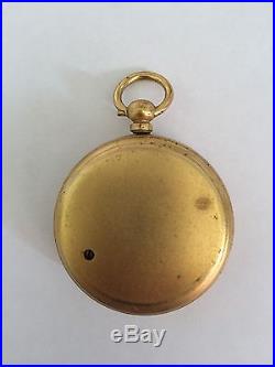 Antique Short Mason London Tycos Pocket Barometer