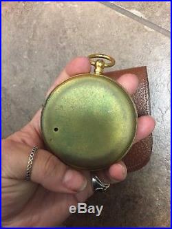 Antique Short Mason London Tycos Pocket Barometer