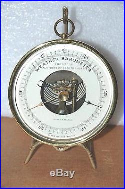 Antique Short & Mason Tycos High Altitude Barometer