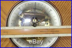 Antique Skeletonized German Barometer cira 1900 desktop or hanging 6 1/2