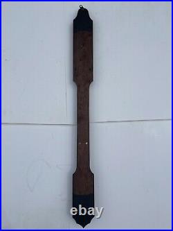 Antique Stick Barometer Thermometer USA Boston Massachusetts, Storm King