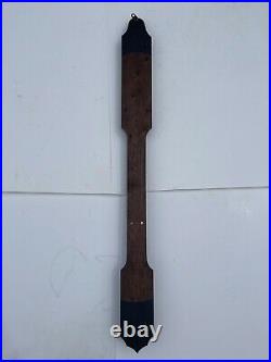 Antique Stick Barometer Thermometer USA Boston Massachusetts, Storm King