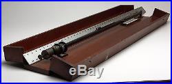Antique Stick Barometer in Wood Case Precision Thermo. & Inst. Co. PA RARE