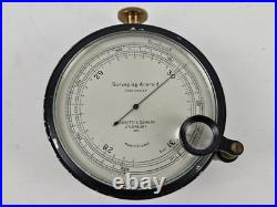 Antique Surveying Aneroid Compensated Barometer Negretti & Zambra 1451 ENGLAND