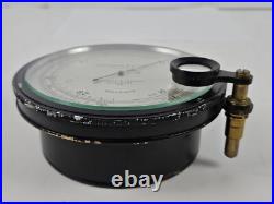 Antique Surveying Aneroid Compensated Barometer Negretti & Zambra 1451 ENGLAND
