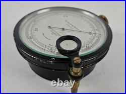 Antique Surveying Aneroid Compensated Barometer Negretti & Zambra 1451 ENGLAND