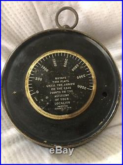 Antique TYCOS Stormoguide The Simplified Barometer 5 Dial Taylor Instrument