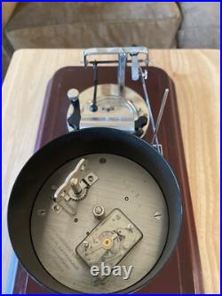 Antique Taylor Cyclo Stormograph Recording Barograph, Wood & Glass