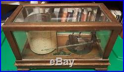 Antique Taylor Instrument Company Vintage Barograph Barometer
