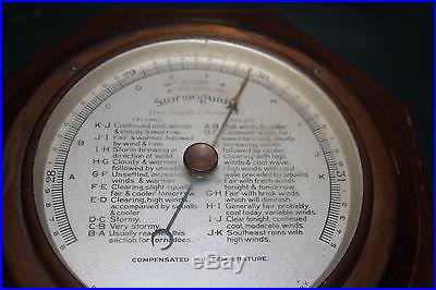 Antique Taylor Pendant Stormoguide Tycos Instruments Barometer 1914 NO RESERVE