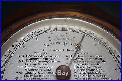 Antique Taylor Pendant Stormoguide Tycos Instruments Barometer 1914 NO RESERVE