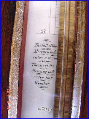 Antique Timby's Stick Barometer