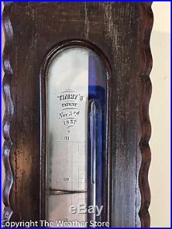 Antique Timby's Stick Barometer