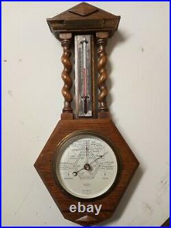 Antique Tycos Stormoguide Barometer Short & Mason 1930 London Northeast Railway