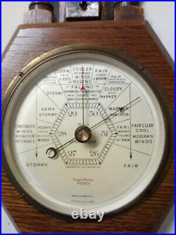 Antique Tycos Stormoguide Barometer Short & Mason 1930 London Northeast Railway