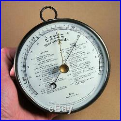 Antique Tycos Stormoguide Barometer Taylor Instrument Companies Toronto, Canada