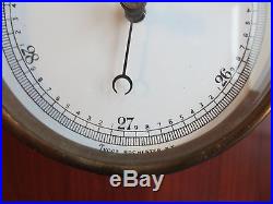 Antique Tycos Wall Barometer Rochester NY PAT. AUG 18-1914