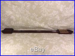 Antique Victorian Mahogany Stick Barometer Unknown Maker