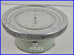 Antique WWII Pratt & Whitney Cased Nautical Aneroid Barometer Nihon Kisho JAPAN