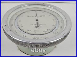 Antique WWII Pratt & Whitney Cased Nautical Aneroid Barometer Nihon Kisho JAPAN
