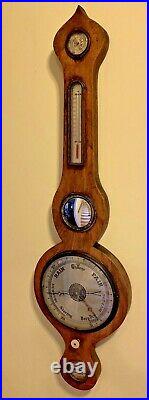 Antique Weather Station Barometer/Manometer/Thermometer DOES NOT OPERATE