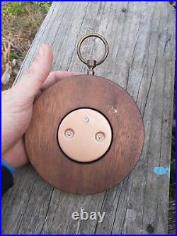 Antique Wood Barometer