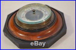 Antique Wood Wall weather Barometer