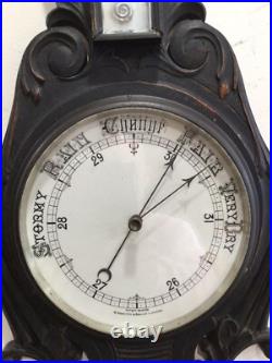 Antique barometer thermometer byeO. Comitti &son Ltd London As It Is Antique barometer thermometer byeO. Comitti &son Ltd London As It Is