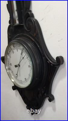 Antique barometer thermometer byeO. Comitti &son Ltd London As It Is Antique barometer thermometer byeO. Comitti &son Ltd London As It Is