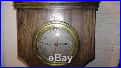 Antique c. 1848 19th Century Rimondi 38 Barometer Hygrometer Halifax England UK