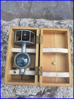 Antique handheld anemometer made by Rudolf Fuess, Berlin Steglitz