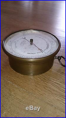 Antique holosteric barometer
