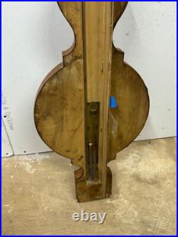 Antique rare tiger maple & Birdseye Barometer Court Exeter 42 1800s Antique rare tiger maple & Birdseye Barometer Court Exeter 42 1800s