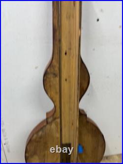 Antique rare tiger maple & Birdseye Barometer Court Exeter 42 1800s Antique rare tiger maple & Birdseye Barometer Court Exeter 42 1800s