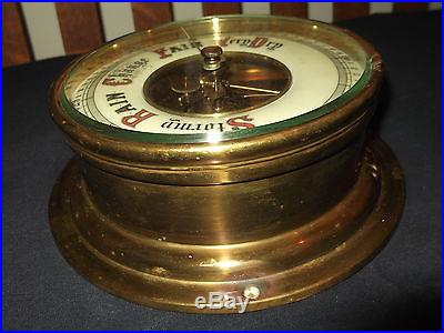 Antique ship Captains' barometer