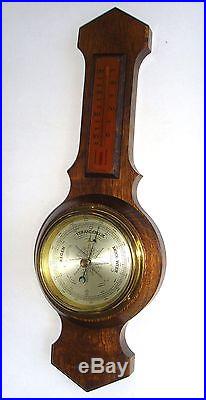Antique wall Weather Station made in England from around the 30 ths