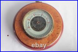 Antique wall-mounted aneroid barometer (74794)