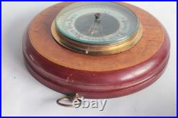 Antique wall-mounted aneroid barometer (74794)