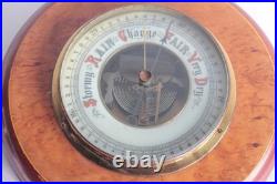 Antique wall-mounted aneroid barometer (74794)