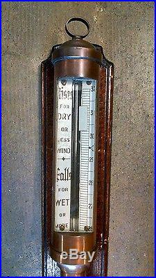 Antique weather station