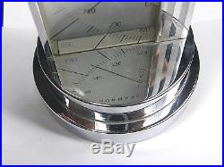 Art Deco Zeiss Ikon Aneroid Chrome Plated Desk BarometerExcellent Condition