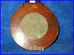 Arthurs Northampton Antique Barometer Carved Walnut Wood 1800s Original Hardware