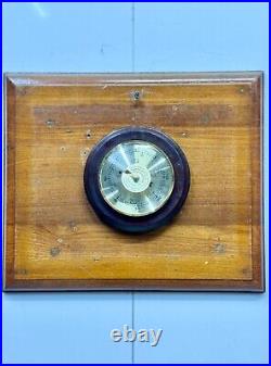 Atmospheric Pressure Maritime Instrument Ship Wall Barometer Made in Germany