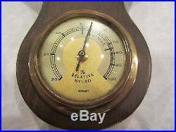 BAROMETER MADE IN GERMANY WITH HYGROMETER AND THERMOMETER COMBINATION