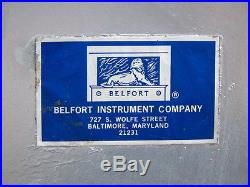 Belfort Instrument Baltimore USA Noaa Ships Weather Forecast Barograph
