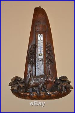 Black Forest Bear Thermometer